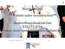 Tablet Screenshot of mayokeakitas.com